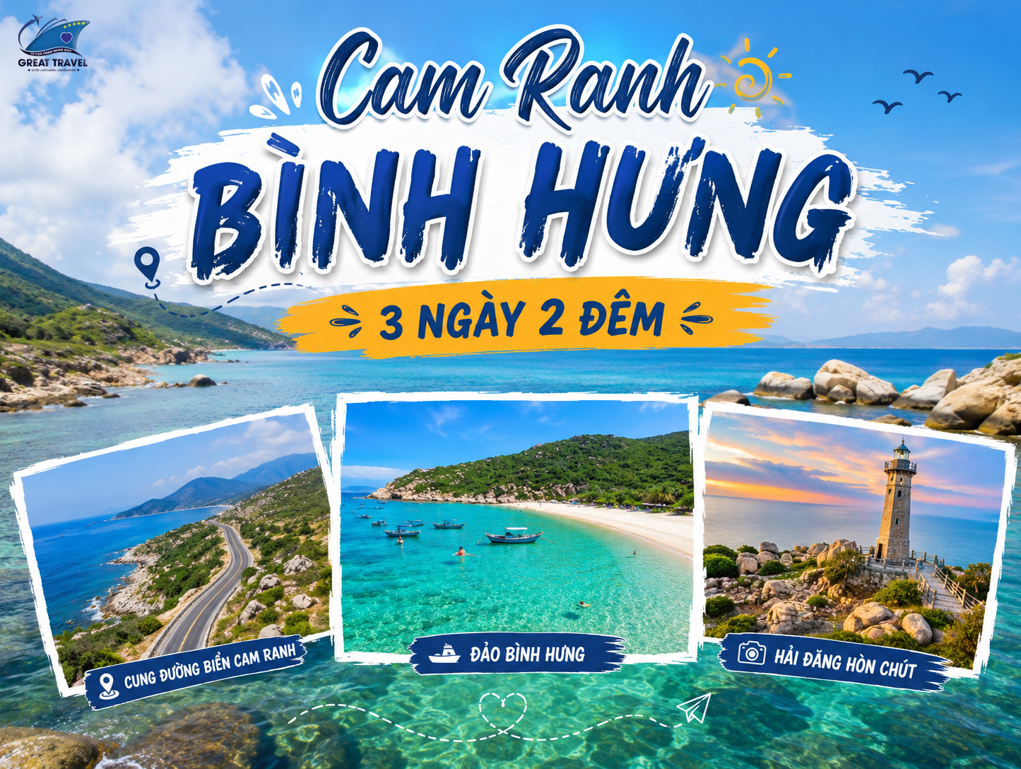 CAM RANH - BÌNH HƯNG 3 NGÀY 2 ĐÊM